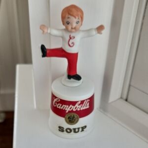 Campbell's Soup Kids "Souper Skater" figurine, produced by Roman in 1984